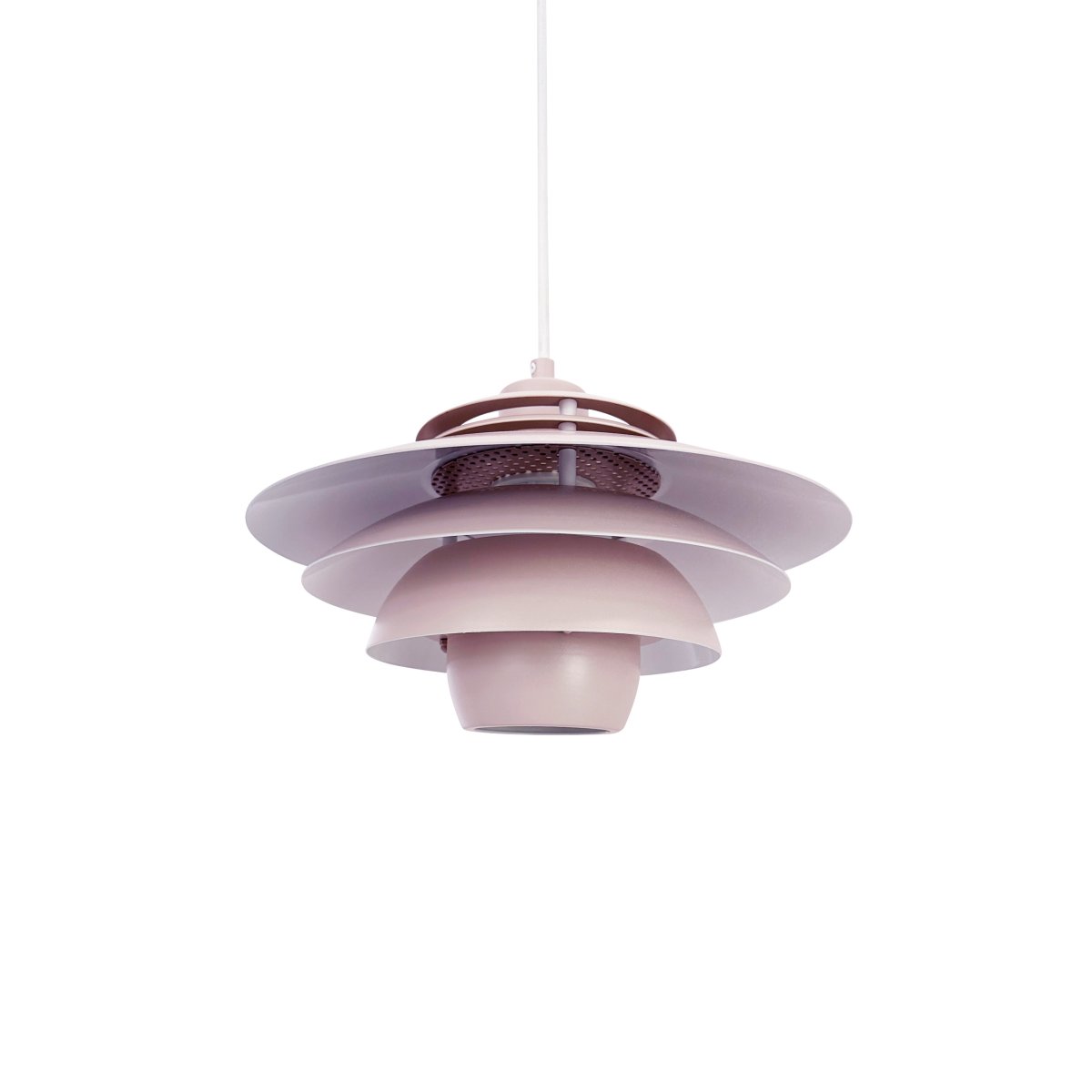 Ejka Ø30 Rose suspension De Dyberg Larsen - Découvrez la suspension Ejka Mini, une lampe design danoise au style intemporel qui s'intègre parfaitement dans la maison nordique.