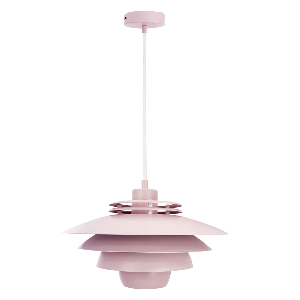 Ejka Ø30 Rose suspension De Dyberg Larsen - Découvrez la suspension Ejka Mini, une lampe design danoise au style intemporel qui s'intègre parfaitement dans la maison nordique.
