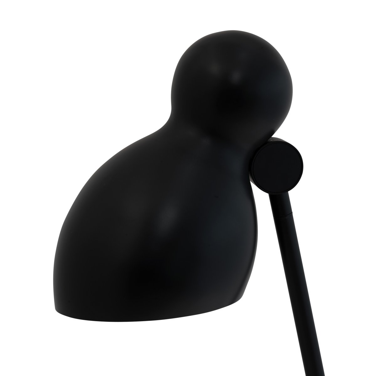 Ludo 42cm Noir lampe de bureau De Dyberg Larsen - Ludo est fabriqué en métal de haute qualité avec une finition soyeuse et ajoute une touche de design classique à votre maison.