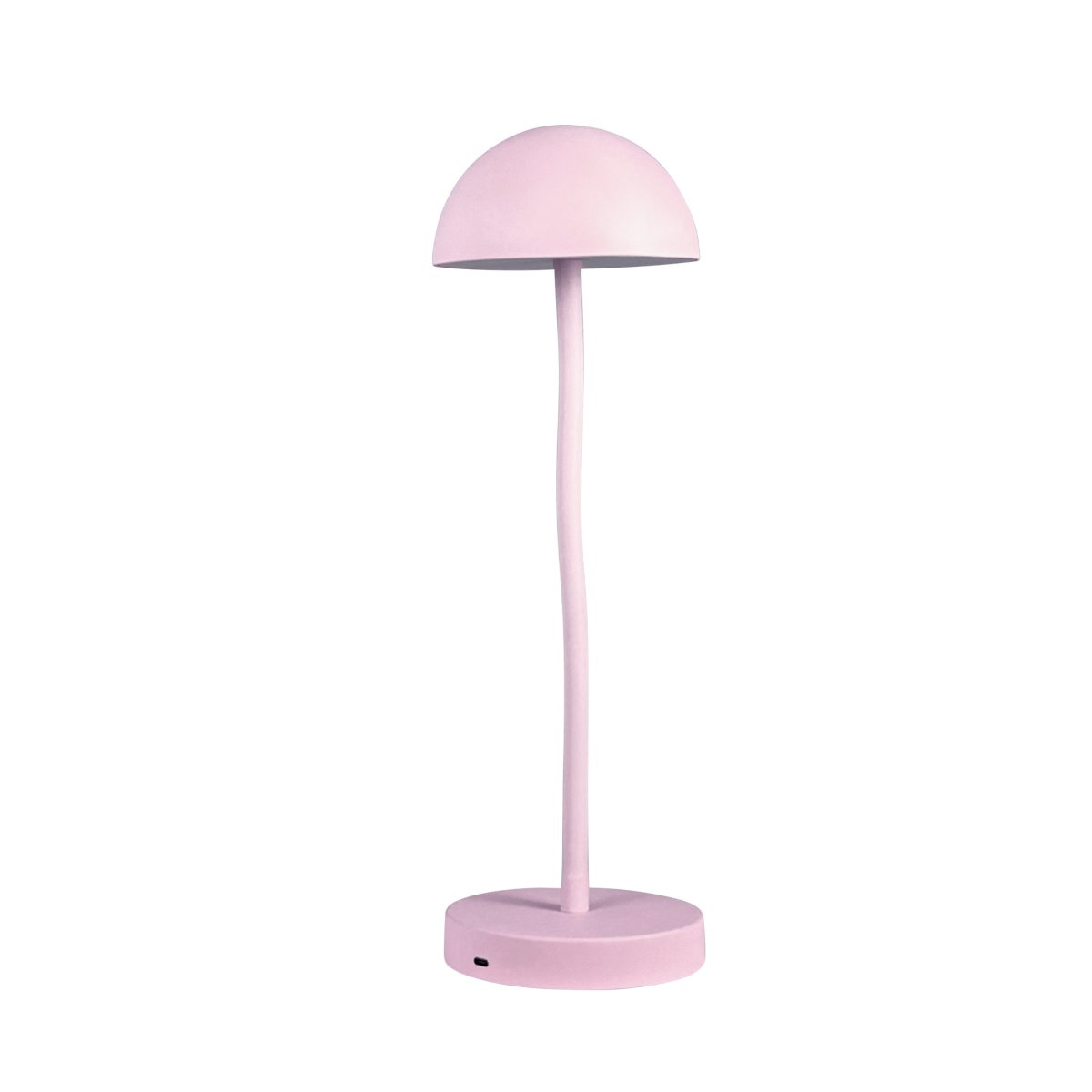 Fonzy 38cm Rose portable De Dyberg Larsen - Fonzy bordslampa &auml;r b&aring;de rolig och praktisk, och dess flexibilitet g&ouml;r den till ett perfekt val f&ouml;r den som vill ha en lampa som &auml;r b&aring;de funktionell och stilren.