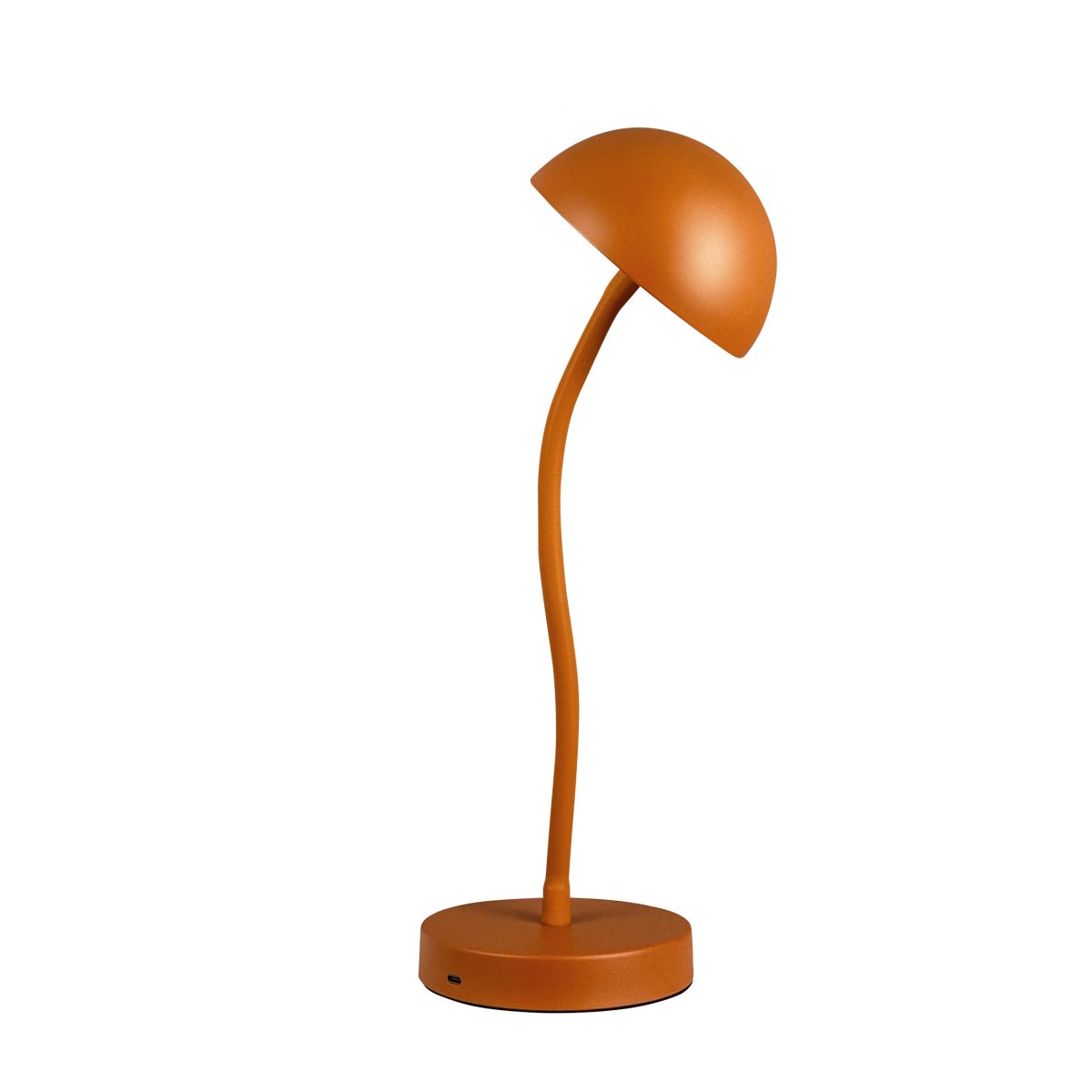 Fonzy 38cm Terre cuite portable De Dyberg Larsen - Fonzy bordslampa &auml;r b&aring;de rolig och praktisk, och dess flexibilitet g&ouml;r den till ett perfekt val f&ouml;r den som vill ha en lampa som &auml;r b&aring;de funktionell och stilren.