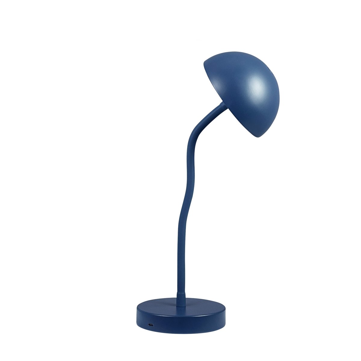 Fonzy 38cm Bleu portable De Dyberg Larsen - Fonzy bordslampa &auml;r b&aring;de rolig och praktisk, och dess flexibilitet g&ouml;r den till ett perfekt val f&ouml;r den som vill ha en lampa som &auml;r b&aring;de funktionell och stilren.