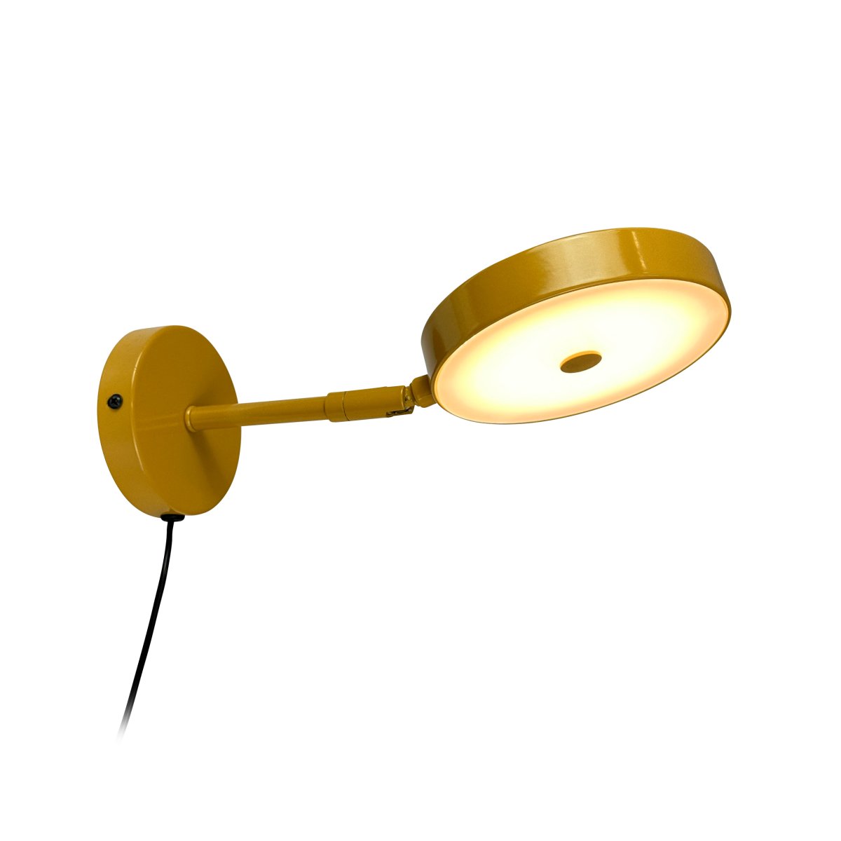 Starlight Curry lampe de lecture De Dyberg Larsen - En stilren och praktisk v&auml;gglampa &ndash; perfekt vid s&auml;ngen i sovrummet eller som st&auml;mningsbelysning i vardagsrummet eller hallen.