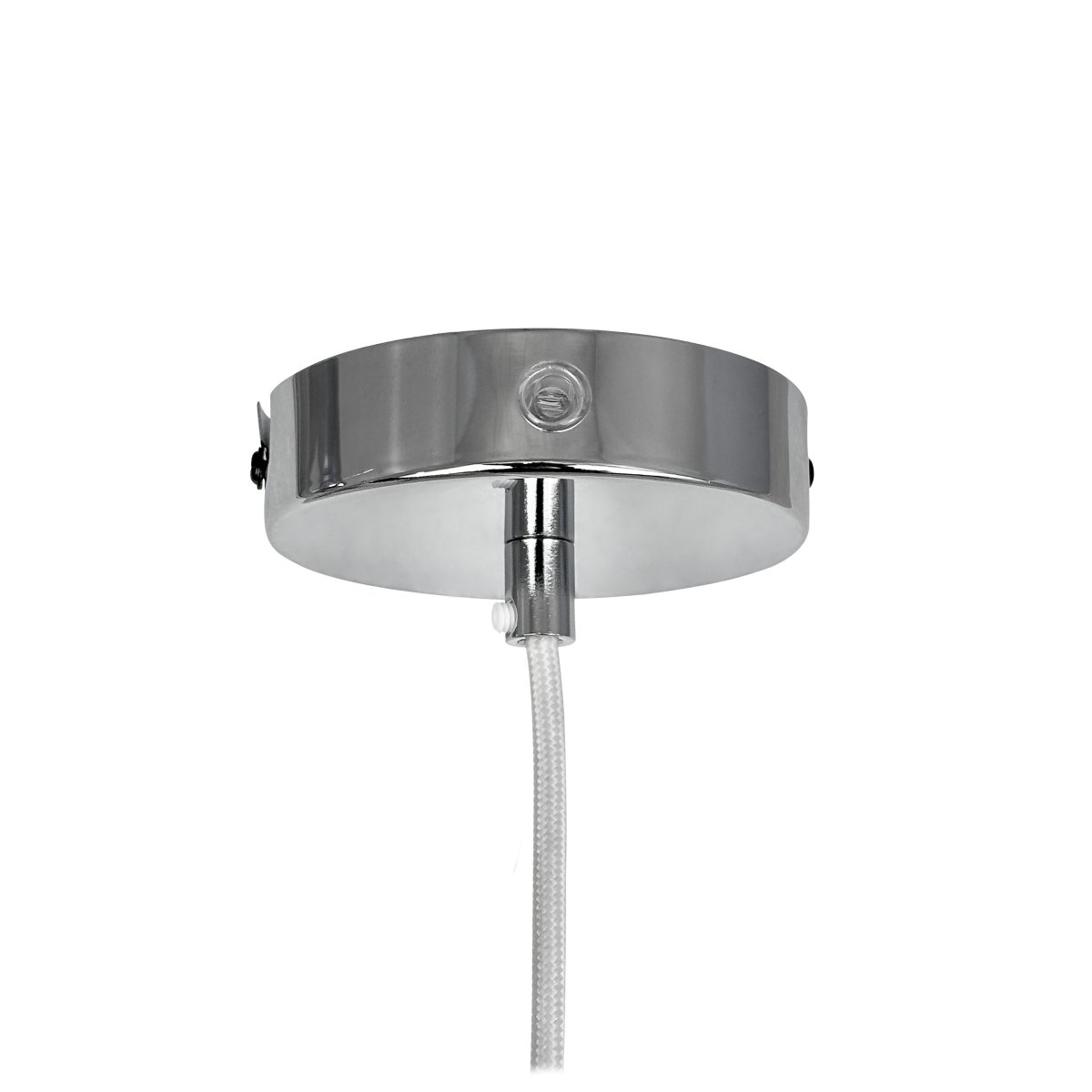 Haipot Ø23 Chrome suspension De Dyberg Larsen - Nous vous recommandons de la placer au-dessus de la table &agrave; manger ou de l'installer en rang&eacute;e au-dessus de la cuisine pour un effet d'ensemble &eacute;l&eacute;gant et harmonieux.