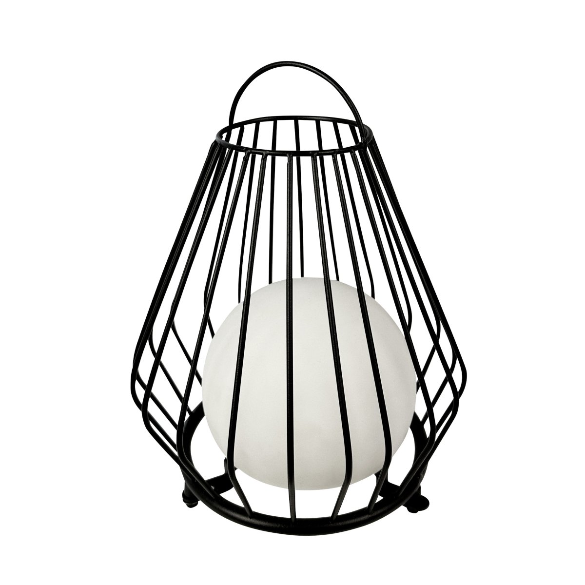 Evesham 23cm Noir portable De Dyberg Larsen - Den stiliga svarta f&auml;rgen ger ett naturligt och i&ouml;gonfallande inslag i utomhusmilj&ouml;n och bidrar till en inbjudande atmosf&auml;r p&aring; kv&auml;llen.
