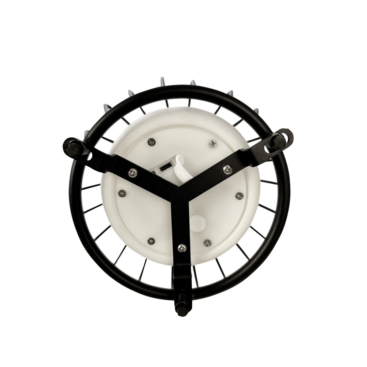 Evesham 23cm Noir portable De Dyberg Larsen - Den stiliga svarta f&auml;rgen ger ett naturligt och i&ouml;gonfallande inslag i utomhusmilj&ouml;n och bidrar till en inbjudande atmosf&auml;r p&aring; kv&auml;llen.