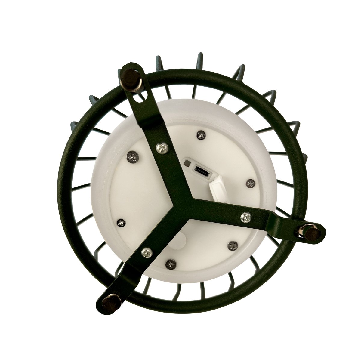 Evesham 23cm Vert portable De Dyberg Larsen - Den stiliga gr&ouml;na f&auml;rgen ger ett naturligt och i&ouml;gonfallande inslag i utomhusmilj&ouml;n och bidrar till en inbjudande atmosf&auml;r p&aring; kv&auml;llen.