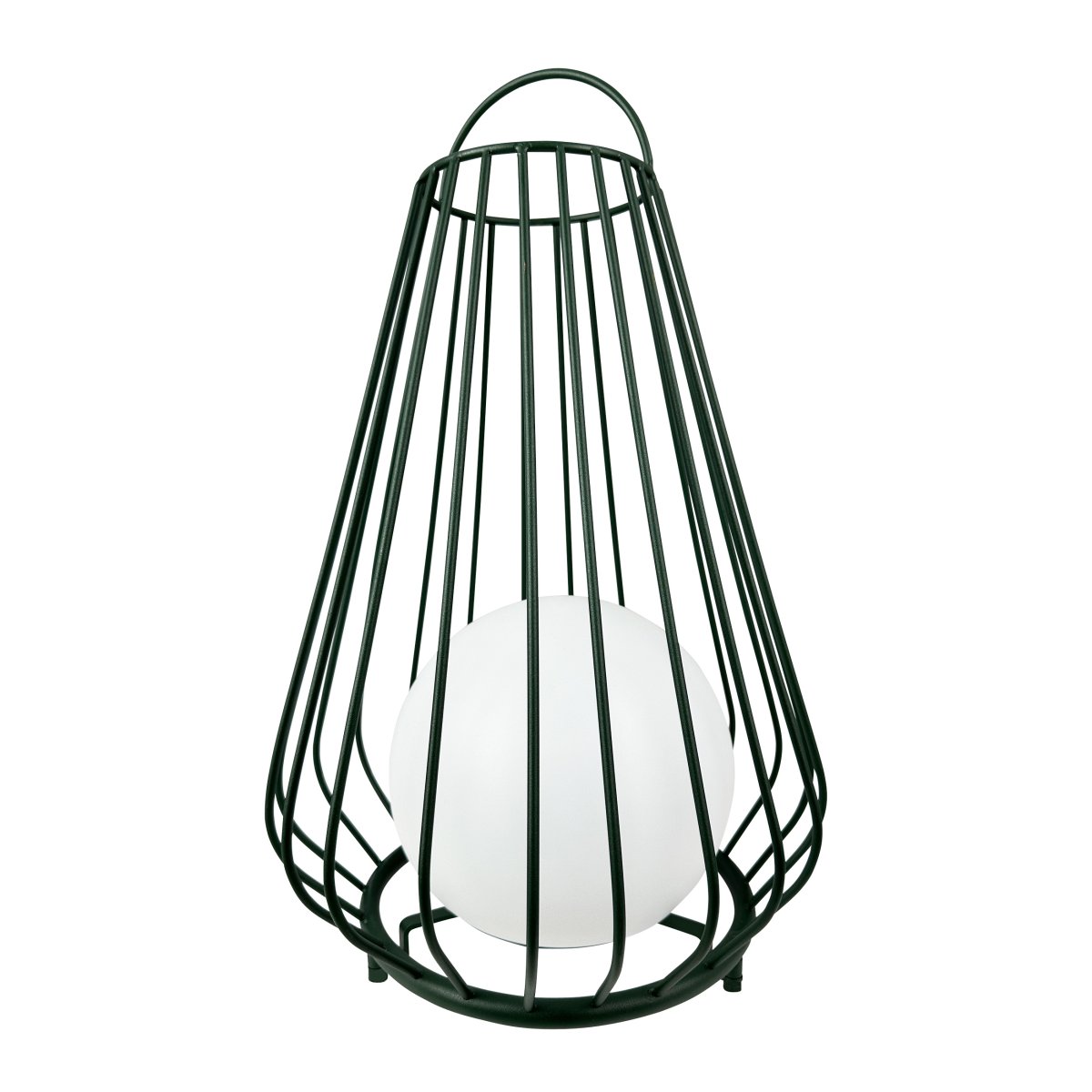Evesham 48cm Vert portable De Dyberg Larsen - Den stiliga gr&ouml;na f&auml;rgen ger ett naturligt och i&ouml;gonfallande inslag i utomhusmilj&ouml;n och bidrar till en inbjudande atmosf&auml;r p&aring; kv&auml;llen.