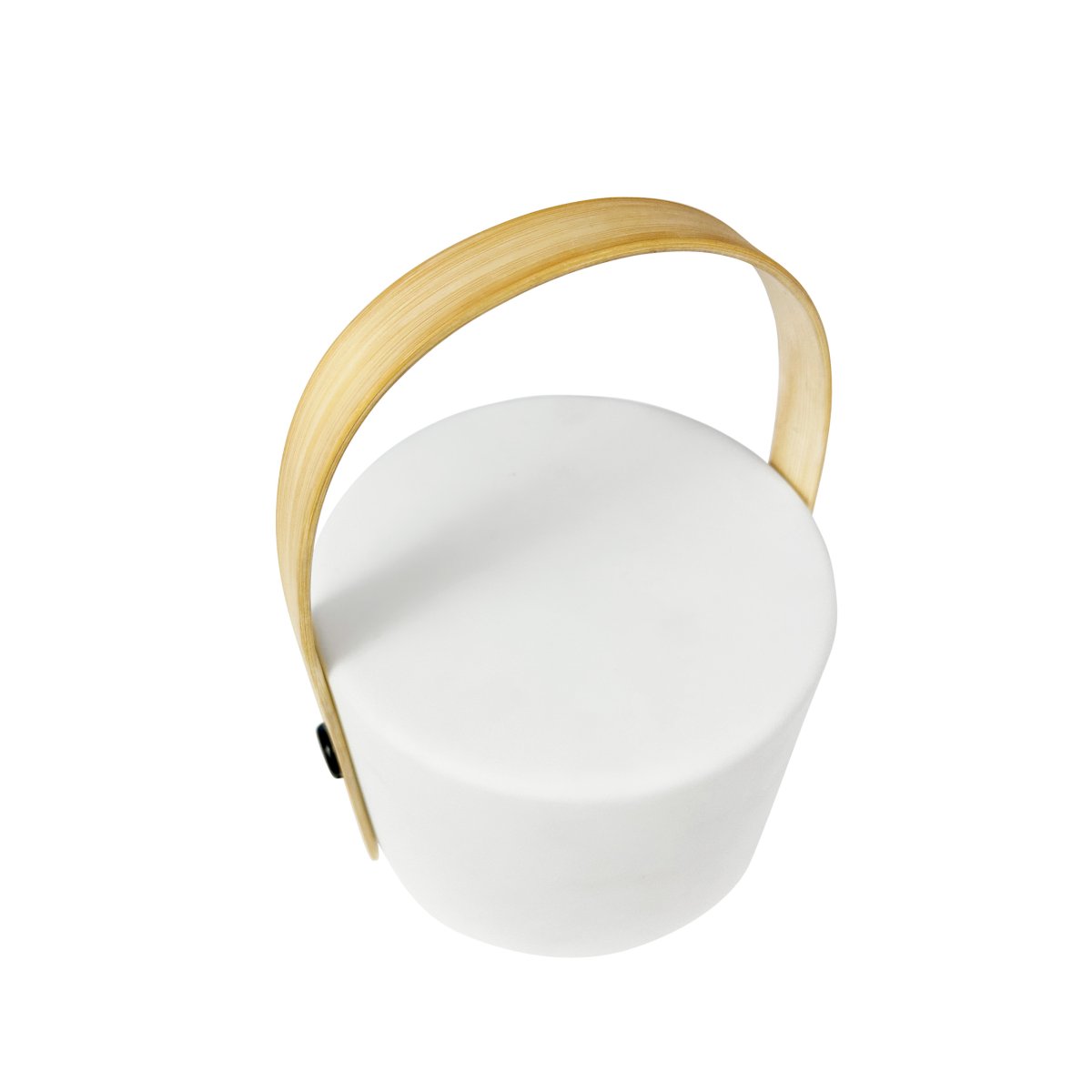 Carry 20cm Blanc portable De Dyberg Larsen - Lors de la charge via USB, il peut s'allumer pendant 8 à 10 heures après une charge complète.