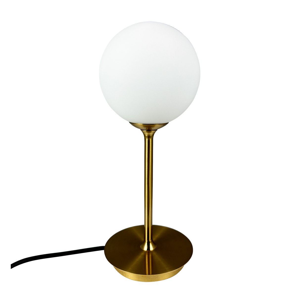 Sia 30cm Laiton lampe de table De Dyberg Larsen - Ajoutez une touche de style sophistiqué et intemporel à votre intérieur avec la lampe de table Sia, une belle création de Dyberg Larsen qui incarne le meilleur du design danois.