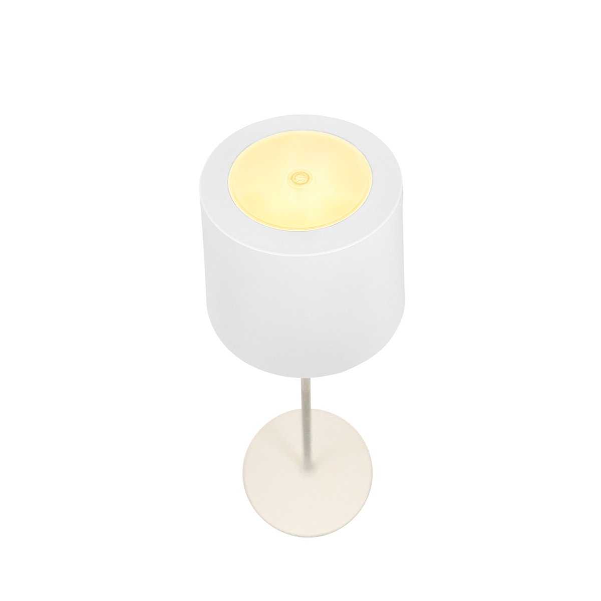 Karl 37cm Blanc portable De Dyberg Larsen - Karl convient aussi bien à une utilisation intérieure qu'extérieure et est facile à déplacer, ce qui le rend idéal aussi bien pour la maison que pour la terrasse.