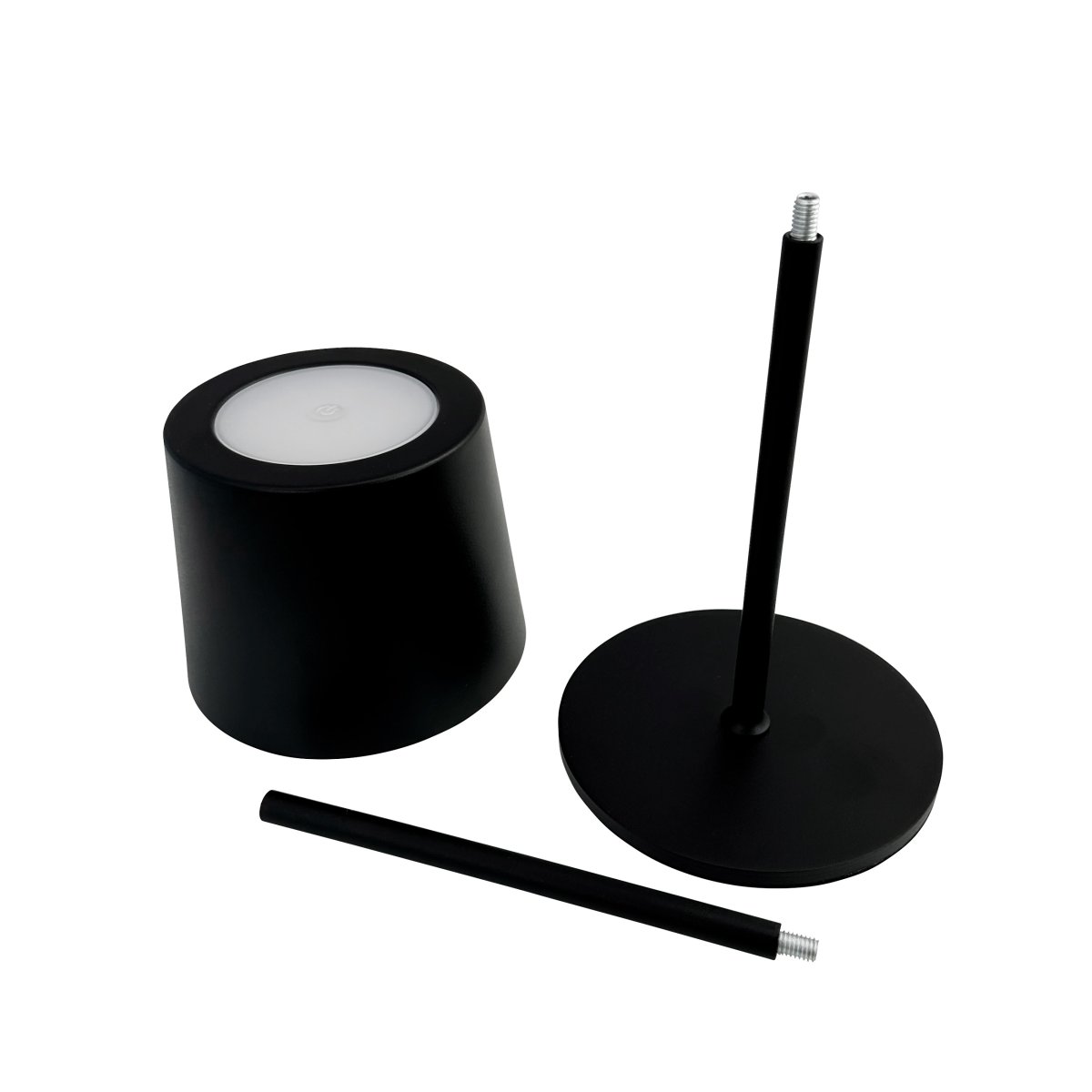 Karl 37cm Noir portable De Dyberg Larsen - Karl convient aussi bien &agrave; une utilisation int&eacute;rieure qu'ext&eacute;rieure et est facile &agrave; d&eacute;placer, ce qui le rend id&eacute;al aussi bien pour la maison que pour la terrasse.