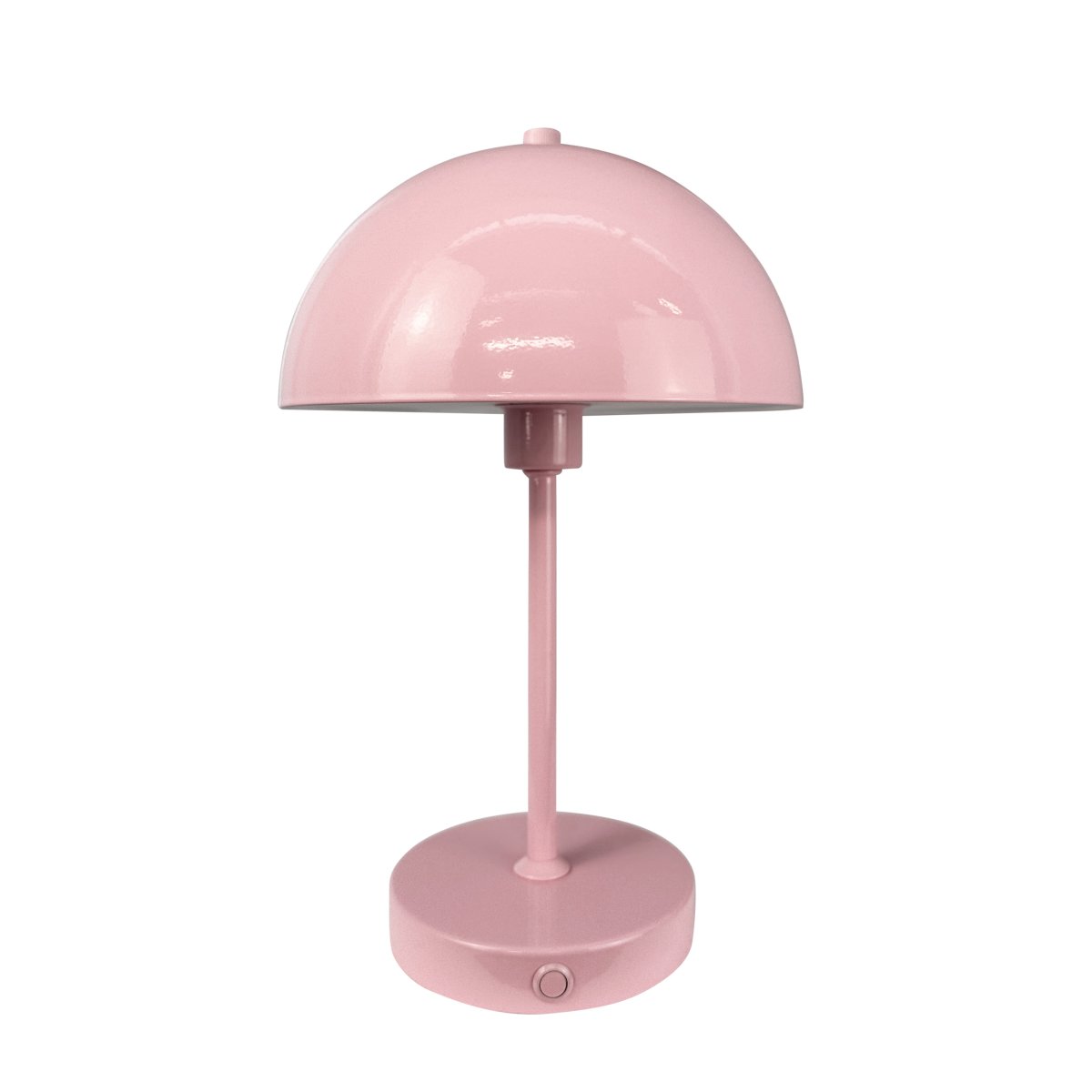 Stockholm 30cm Rose portable De Dyberg Larsen - L'indicateur de batterie pratique indique clairement quand il est temps de charger et une fois compl&egrave;tement charg&eacute;, le voyant brille jusqu'&agrave; 6 heures sur une seule charge de batterie.