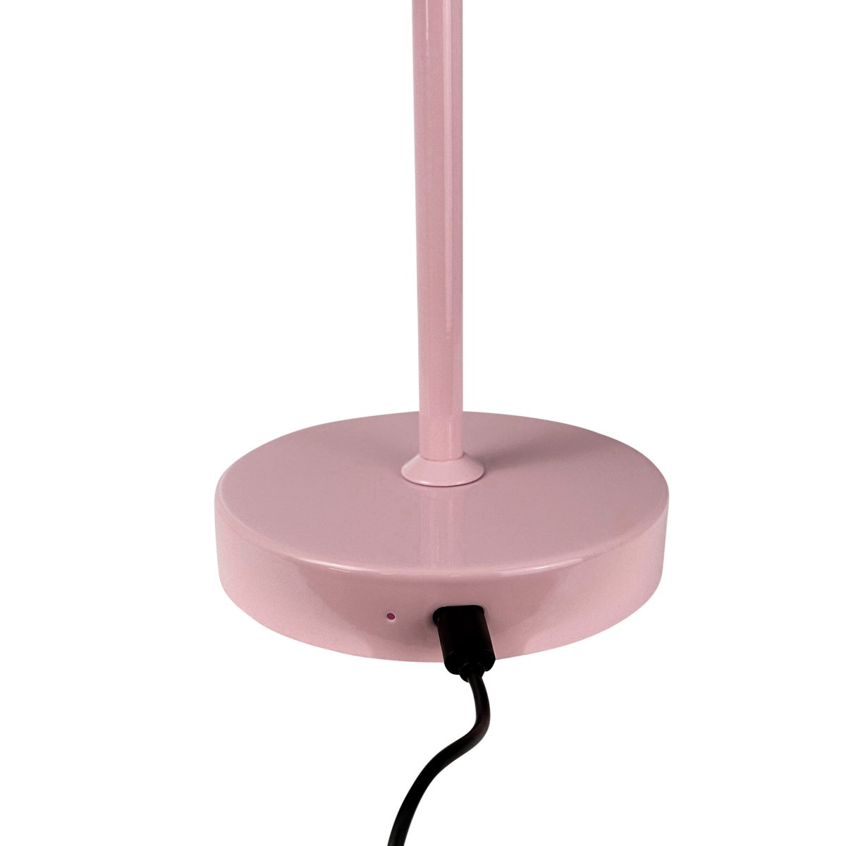 Stockholm 30cm Rose portable De Dyberg Larsen - L'indicateur de batterie pratique indique clairement quand il est temps de charger et une fois compl&egrave;tement charg&eacute;, le voyant brille jusqu'&agrave; 6 heures sur une seule charge de batterie.