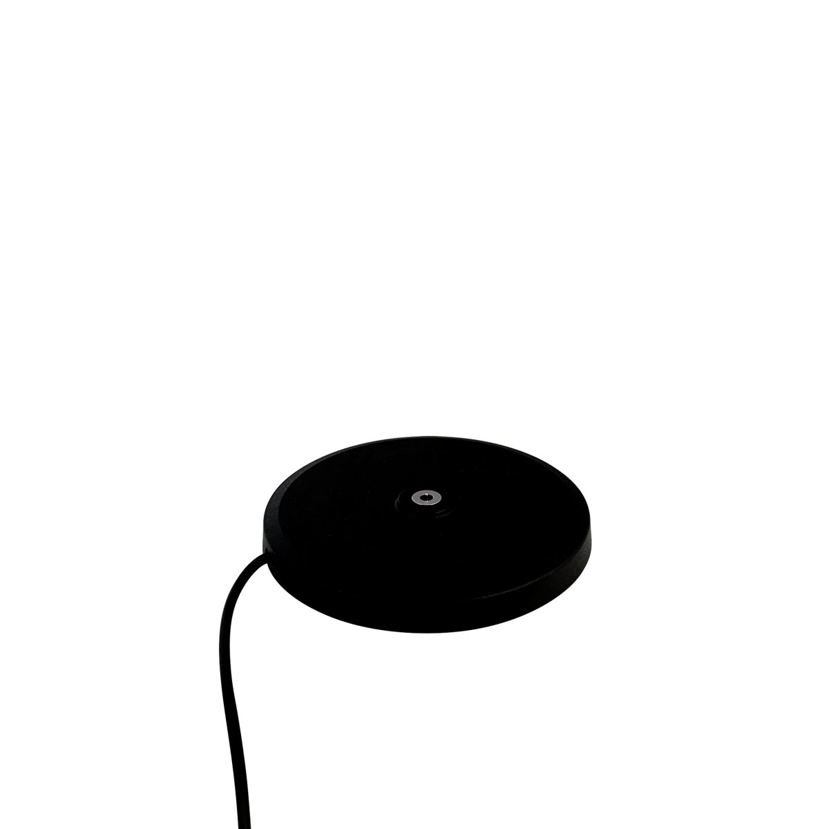 Morkel 20cm Blanc portable De Dyberg Larsen - Grâce à sa taille compacte et à sa conception sans fil, il peut être facilement placé n'importe où, ce qui le rend idéal pour le salon, la chambre ou le bureau.