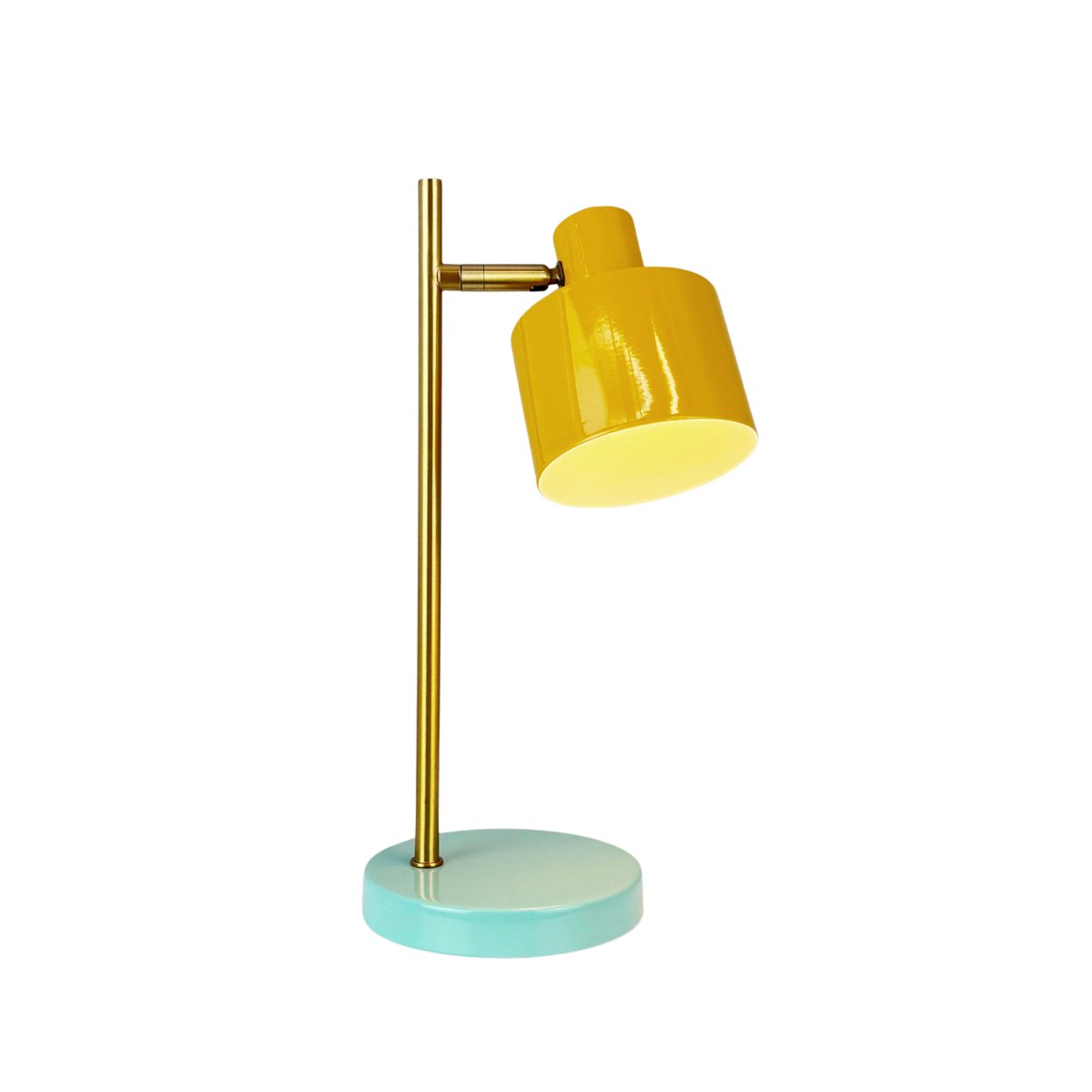 Ocean Mini 28cm Multicolore portable De Dyberg Larsen - L'Ocean Mini est une version compacte et rechargeable de la c&eacute;l&egrave;bre lampe de table, alliant design r&eacute;tro et fonctionnalit&eacute;s modernes.