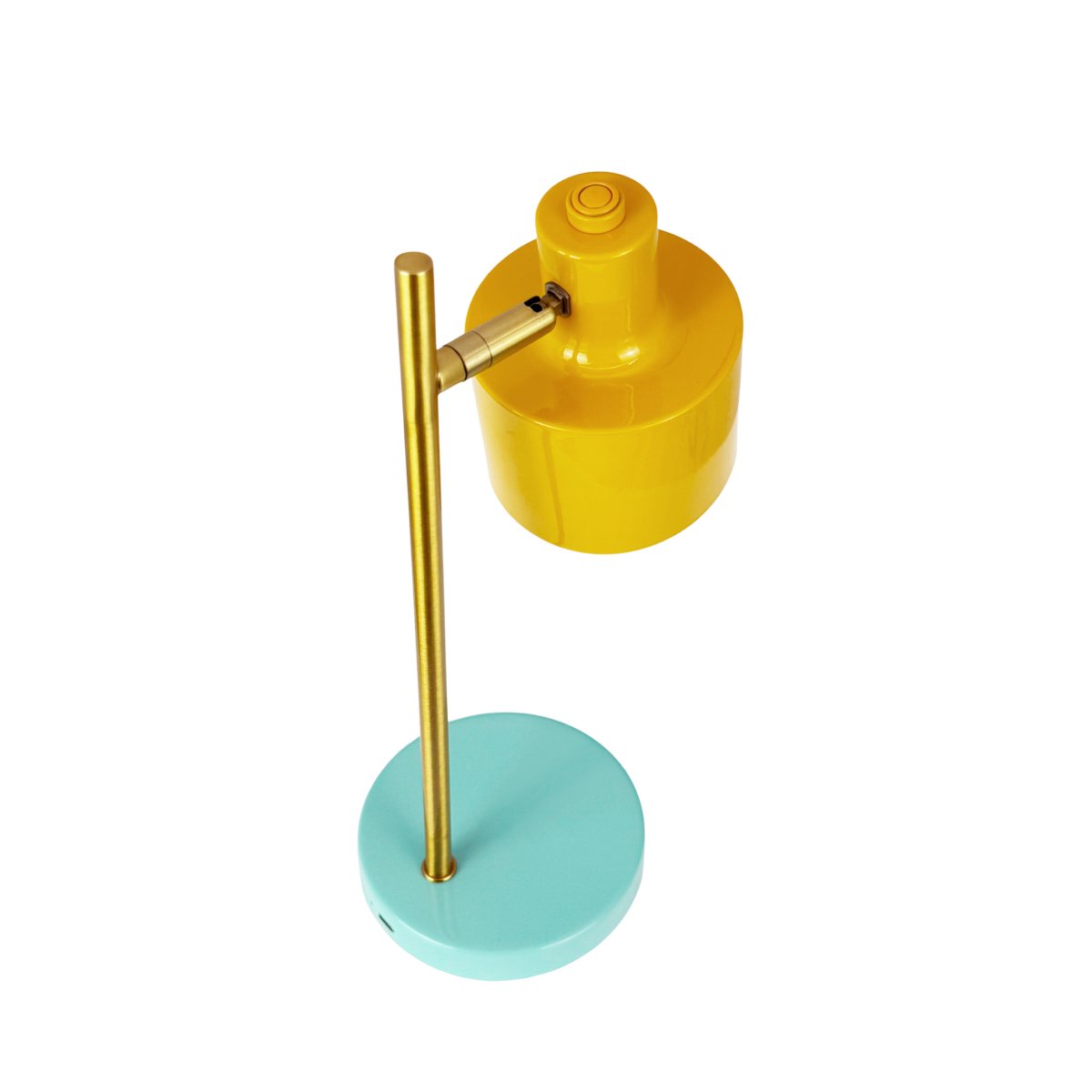 Ocean Mini 28cm Multicolore portable De Dyberg Larsen - L'Ocean Mini est une version compacte et rechargeable de la c&eacute;l&egrave;bre lampe de table, alliant design r&eacute;tro et fonctionnalit&eacute;s modernes.