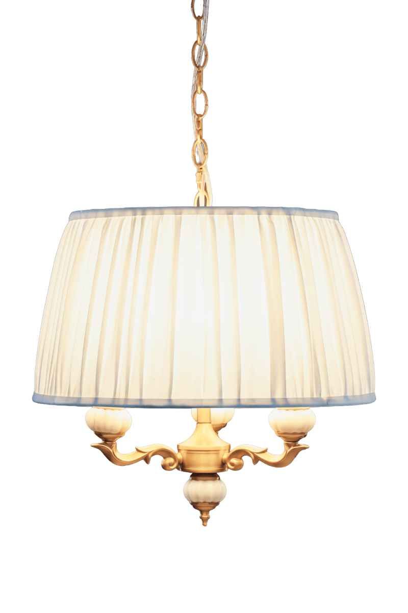 Toulouse Ø45 Or suspension De Aneta Lighting - La suspension Toulouse s&eacute;duit par son design classique et &eacute;l&eacute;gant, orn&eacute; de d&eacute;tails d&eacute;coratifs et de courbes douces.