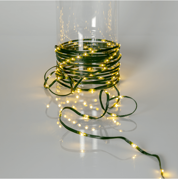 Dew Drop Micro 2m Vert De Star Trading - La livraison comprend un c&acirc;ble de connexion de 5 m et un transformateur.
