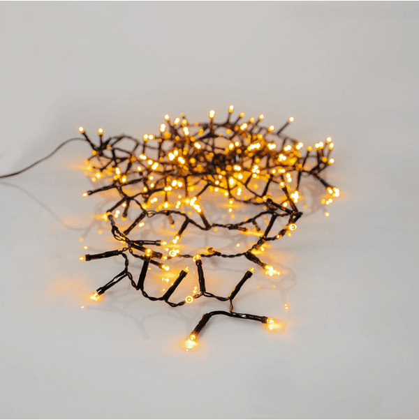 Guirlande Lumineuse Golden Warm White 4m Noir De Star Trading - Livr&eacute; avec un c&acirc;ble de connexion de 5 m et un transformateur.
