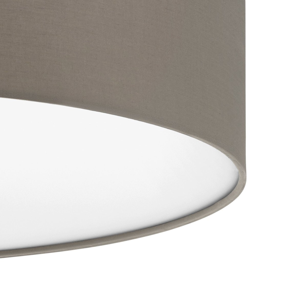 Pasteri Ø57 Taupe plafonnier De Eglo - Un diffuseur blanc assure une r&eacute;partition homog&egrave;ne et agr&eacute;able de la lumi&egrave;re.