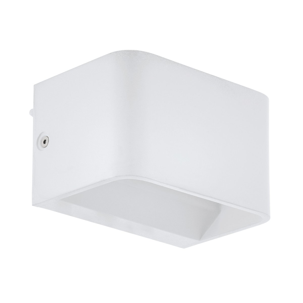 Sania 13cm Blanc applique murale De Eglo - Sania est une applique murale &eacute;l&eacute;gante et moderne en m&eacute;tal blanc qui s'int&egrave;gre harmonieusement &agrave; la plupart des int&eacute;rieurs.
