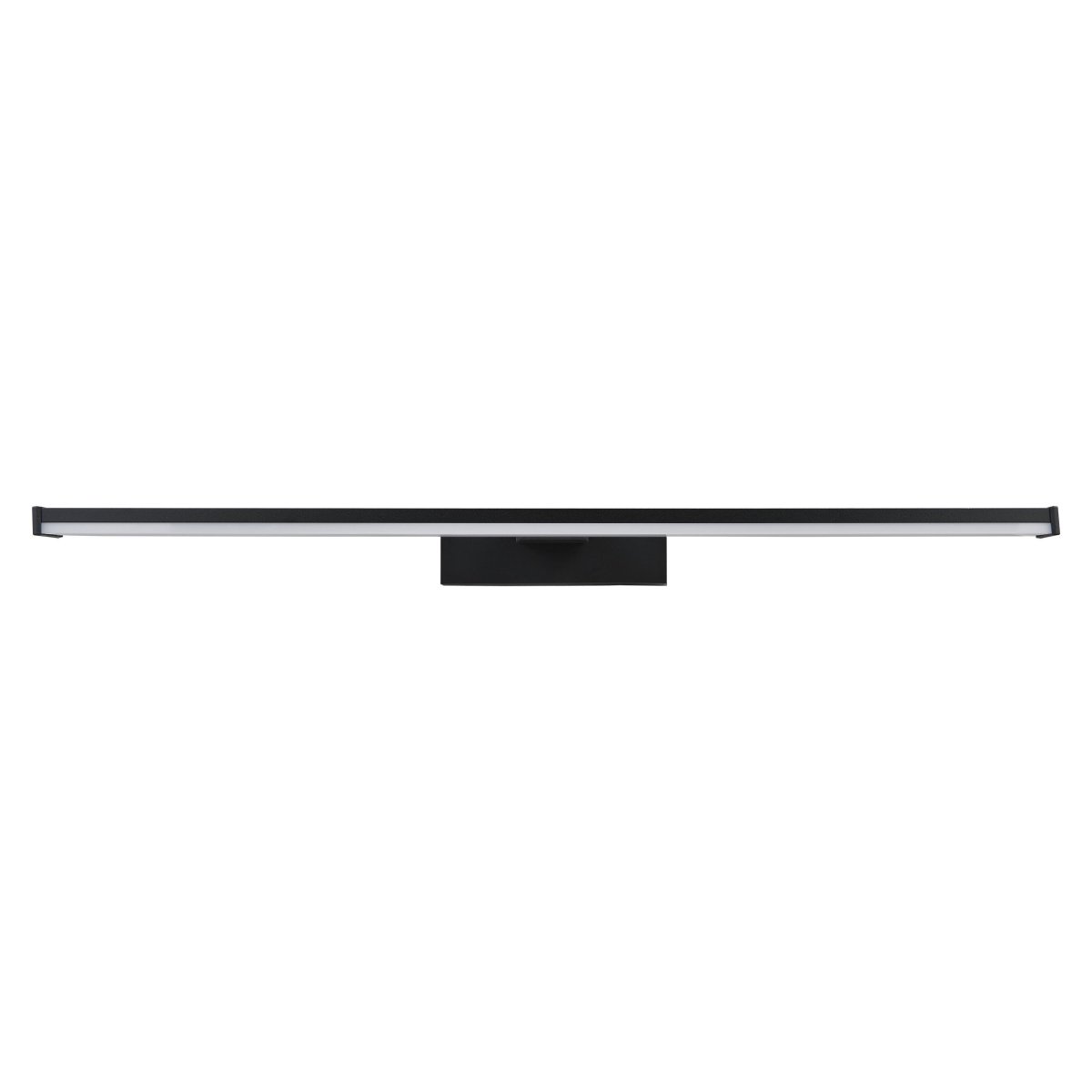 Pandella 60cm Noir lampe de salle de bain De Eglo - Cette lampe arbore une finition noire moderne et une LED int&eacute;gr&eacute;e qui produit une lumi&egrave;re blanche et claire &agrave; 4&nbsp;000&nbsp;K et un flux lumineux de 1&nbsp;350&nbsp;lumens.