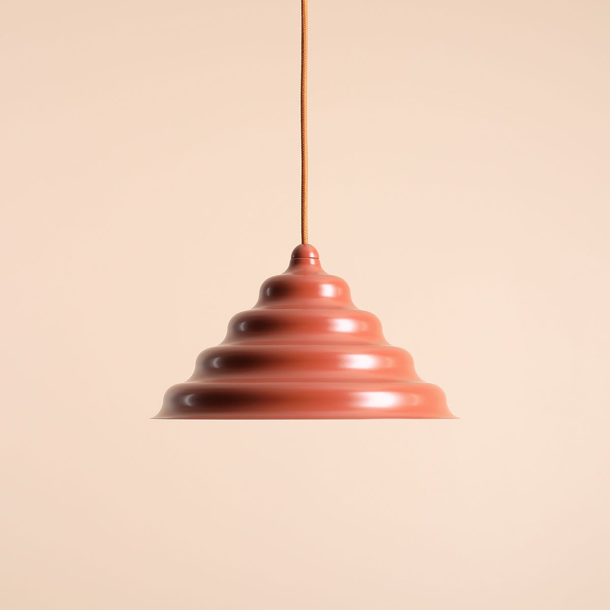 Wave Ø30 Orange suspension De Artera - Wave est une suspension moderne au design rétro, ce qui en fait une lumière polyvalente qui s'intègre dans n'importe quelle maison.