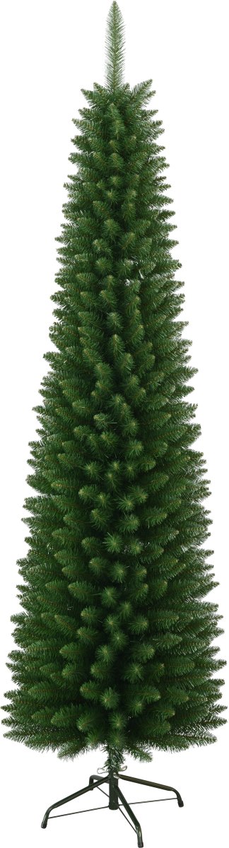 Slim 210cm De Star Trading - Magnifique sapin de No&euml;l qui diffuse un merveilleux esprit de No&euml;l et peut &ecirc;tre utilis&eacute; aussi bien &agrave; l'int&eacute;rieur qu'&agrave; l'ext&eacute;rieur.