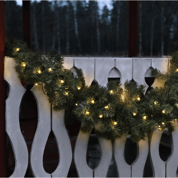 Ottawa 150cm Vert De Star Trading - Guirlande verte avec 30 lumi&egrave;res LED pour une utilisation int&eacute;rieure et ext&eacute;rieure.
