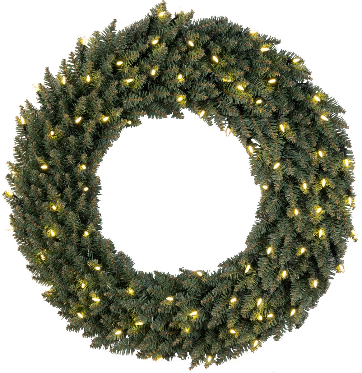 Calgary Ø90 Vert De Star Trading - La couronne brille magnifiquement et de manière invitante dans l’obscurité.