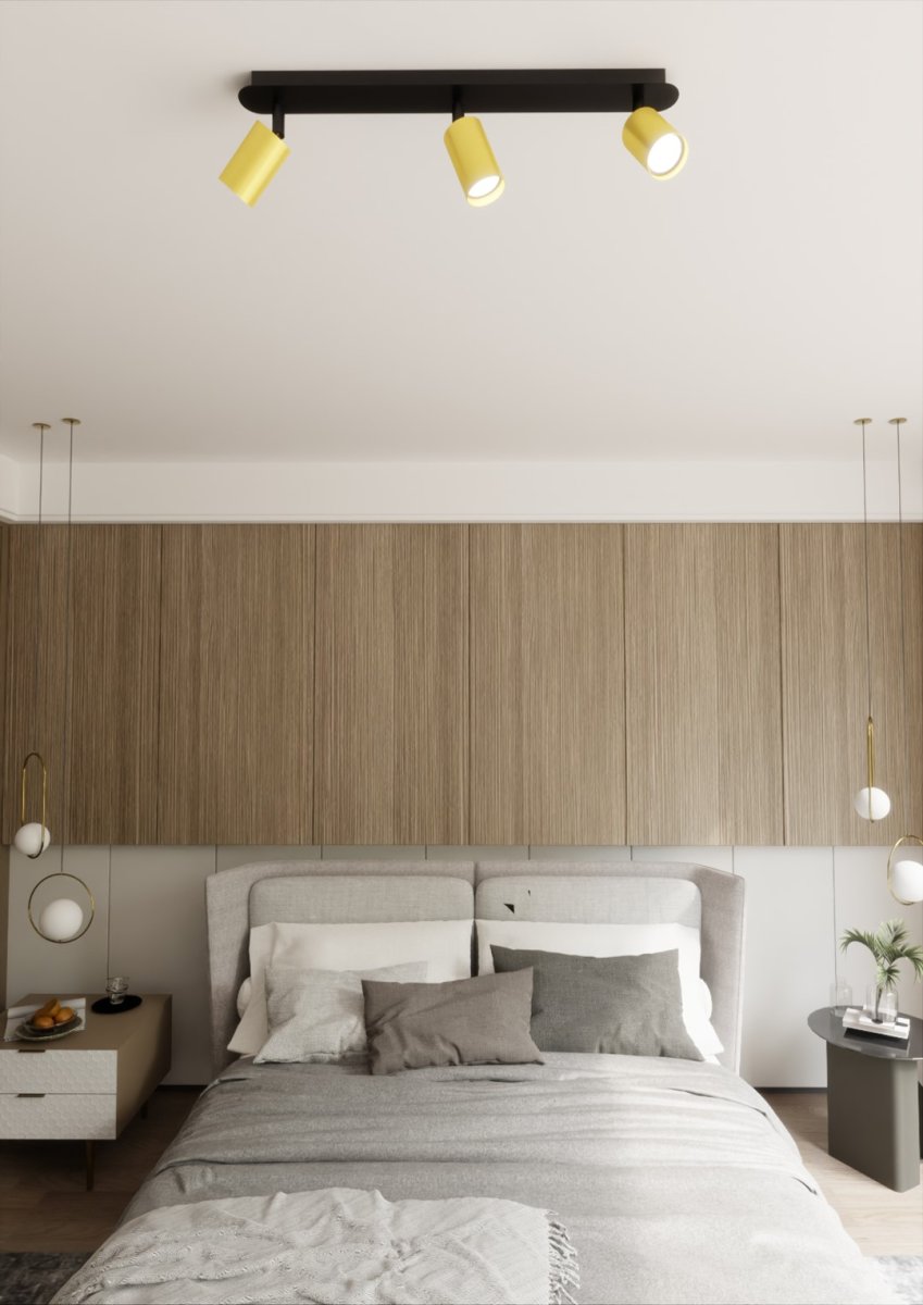Zen 3 Or spot De Emibig Lighting - Zen est une s&eacute;rie de spots qui s'int&egrave;gre parfaitement dans les int&eacute;rieurs modernes et classiques.