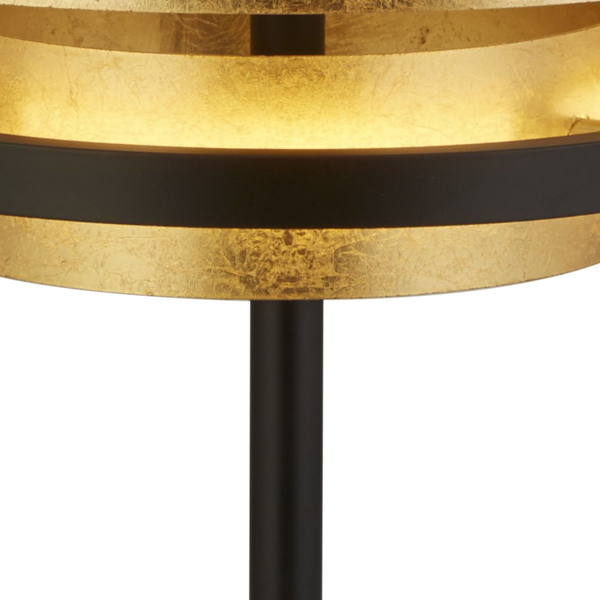 Hive 44cm Noir mat lampe de table De Searchlight - Les anneaux multicouches de la lampe &eacute;mettent une lumi&egrave;re douce et chaleureuse qui cr&eacute;e une atmosph&egrave;re harmonieuse dans n'importe quelle pi&egrave;ce.