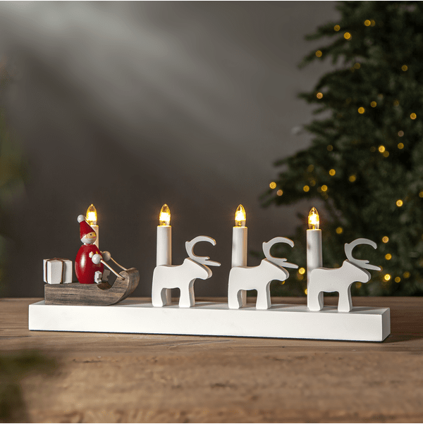 Rudolf Blanc De Star Trading - un cadeau pour avoir une agr&eacute;able sensation de No&euml;l tout au long de la p&eacute;riode de No&euml;l.