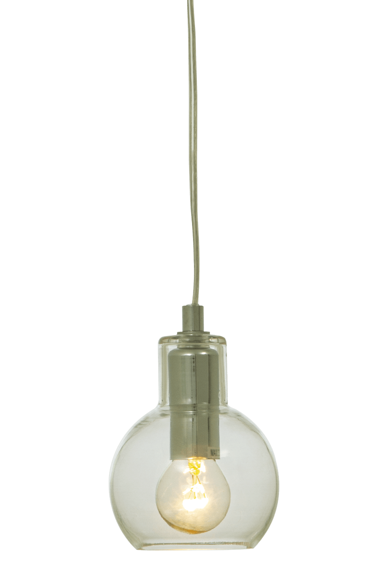 Leah Ø10 Chrome lampe de fenêtre De Aneta Lighting - L'applique est fournie avec un câble de 4 mètres, un interrupteur et une prise.