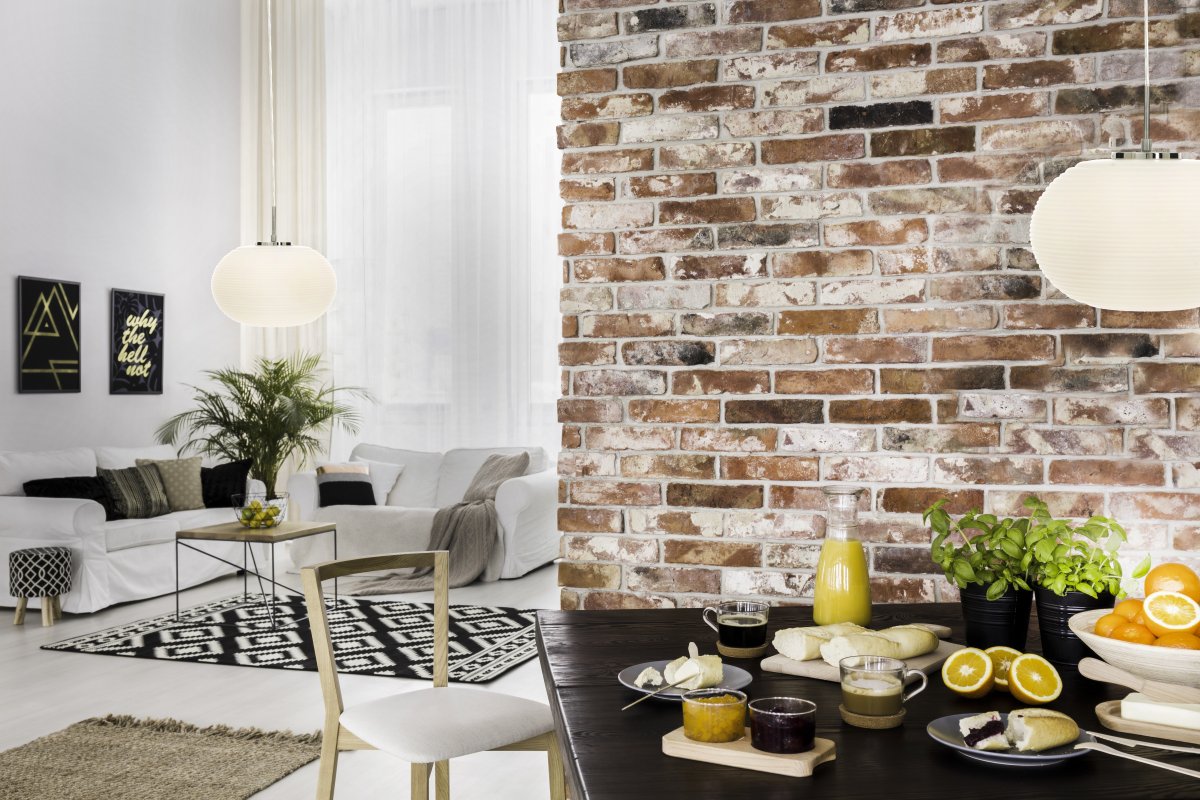 Sefyr Ø32 Blanc suspension De Aneta Lighting - Suspension à crochet avec bornier, la prise de lampe est facile à installer.