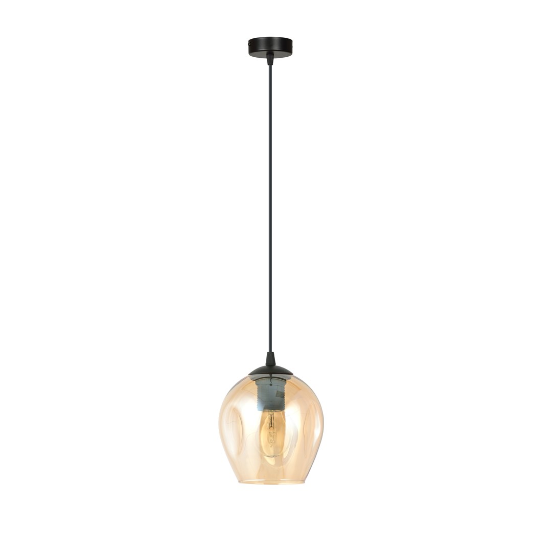 Istar Ø14 Ambre suspension De Emibig Lighting - Istar est une collection de plafonniers polyvalente et intemporelle.