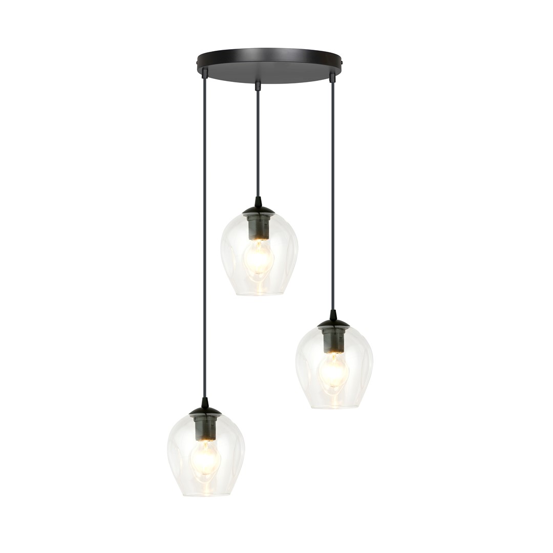 Istar Premium Ø40 Transparent suspension De Emibig Lighting - Istar est une collection de plafonniers polyvalente et intemporelle.