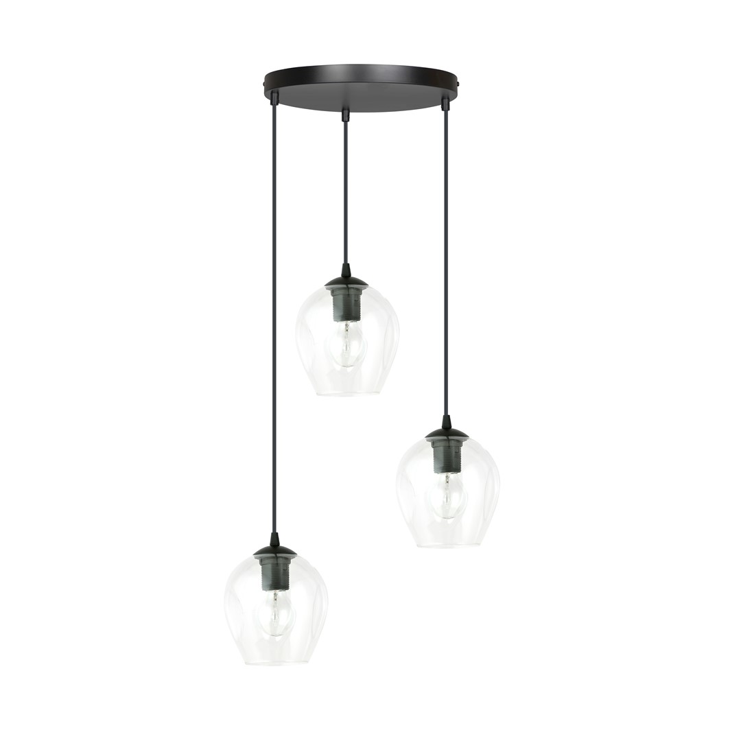 Istar Premium Ø40 Transparent suspension De Emibig Lighting - Istar est une collection de plafonniers polyvalente et intemporelle.