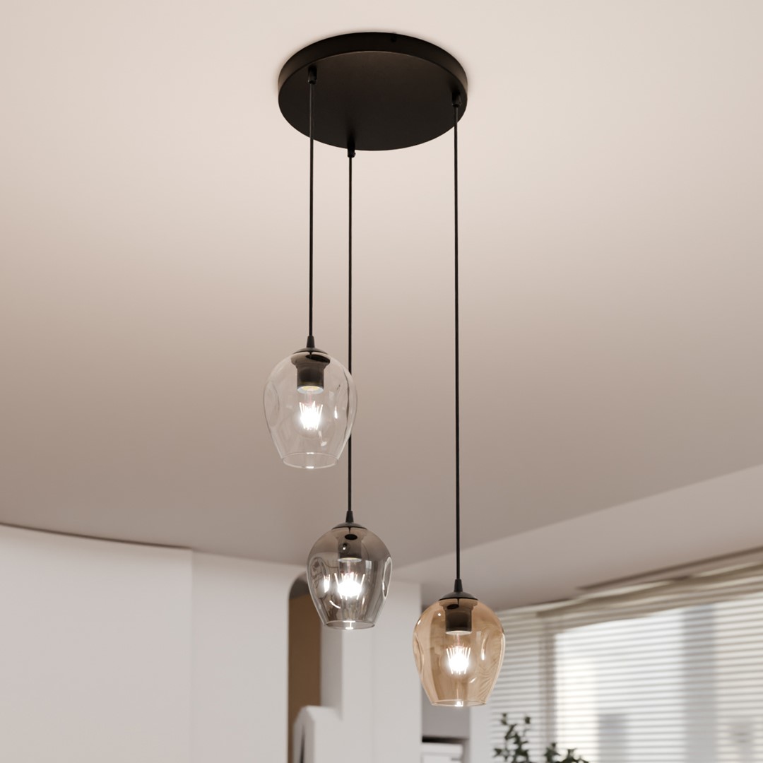 Istar Premium Ø40 Multicolore suspension De Emibig Lighting - Istar est une collection de plafonniers polyvalente et intemporelle.