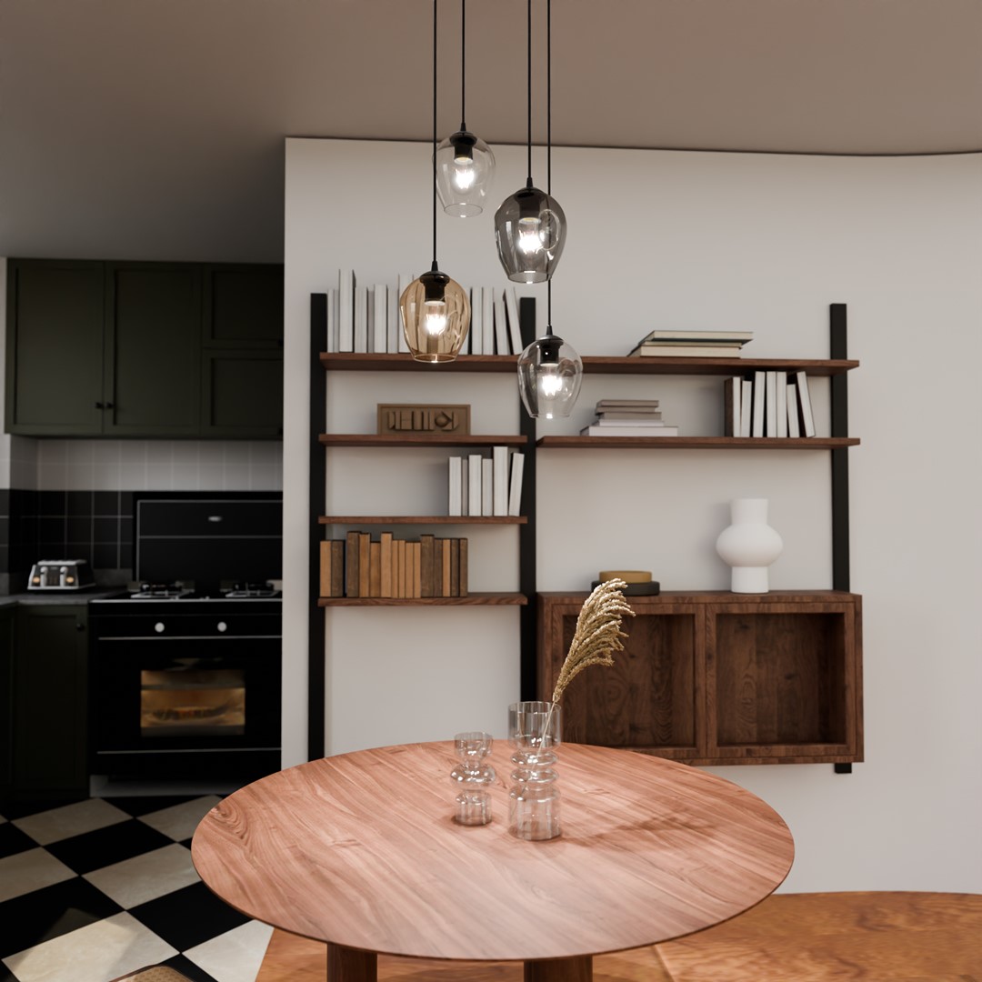 Istar Premium Ø40 Multicolore suspension De Emibig Lighting - Istar est une collection de plafonniers polyvalente et intemporelle.