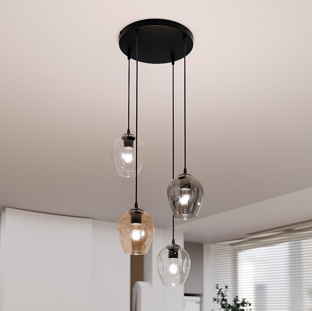 Istar Premium Ø40 Multicolore suspension De Emibig Lighting - Istar est une collection de plafonniers polyvalente et intemporelle.
