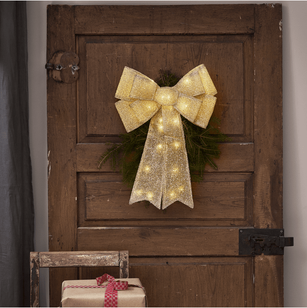 Lotta Or De Star Trading - Accrochez-la au sapin, à la porte ou au mur pour créer une ambiance festive.