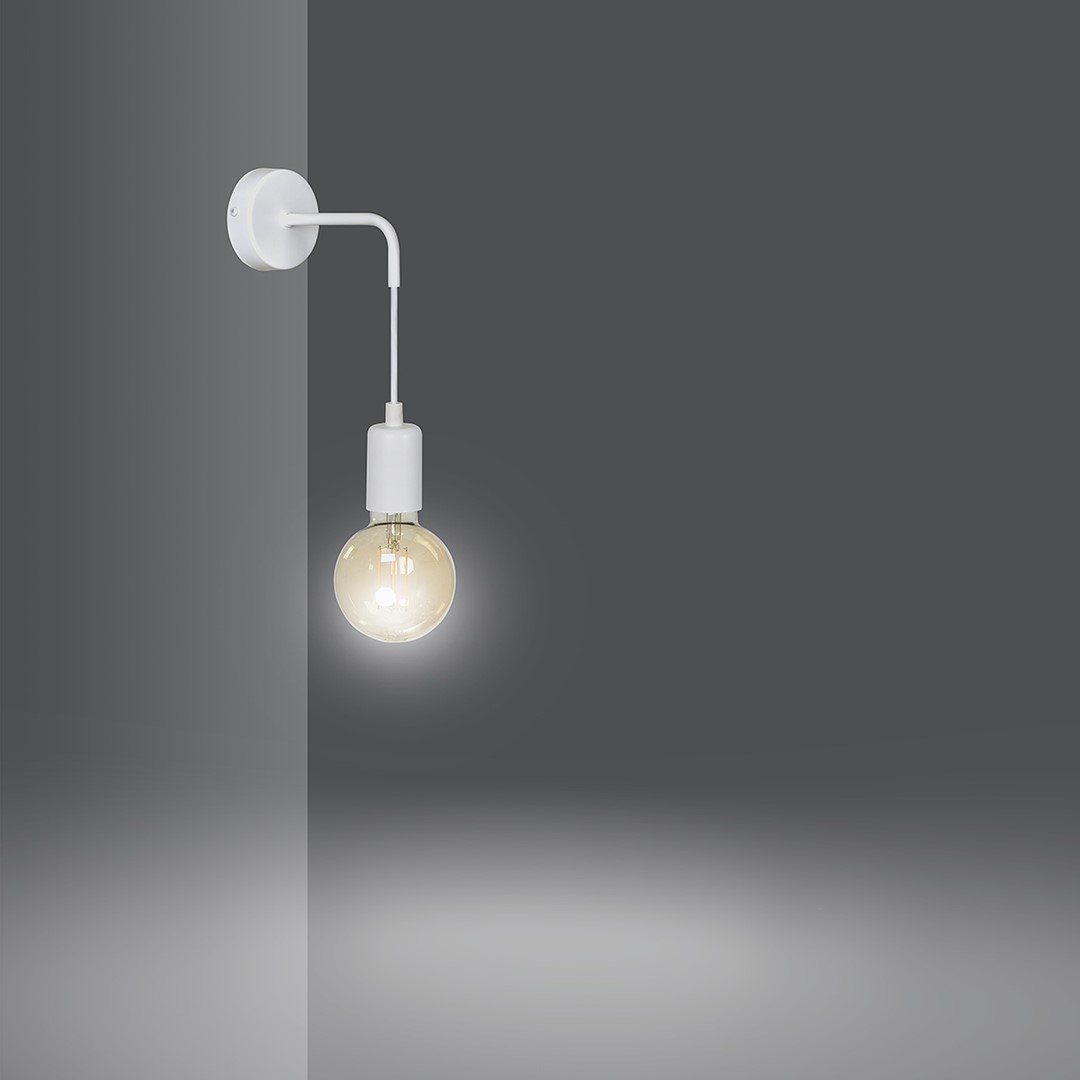 Multipo K1 Blanc applique murale De Emibig Lighting - Multipo est une applique murale élégante qui allie un design épuré à une touche industrielle moderne.
