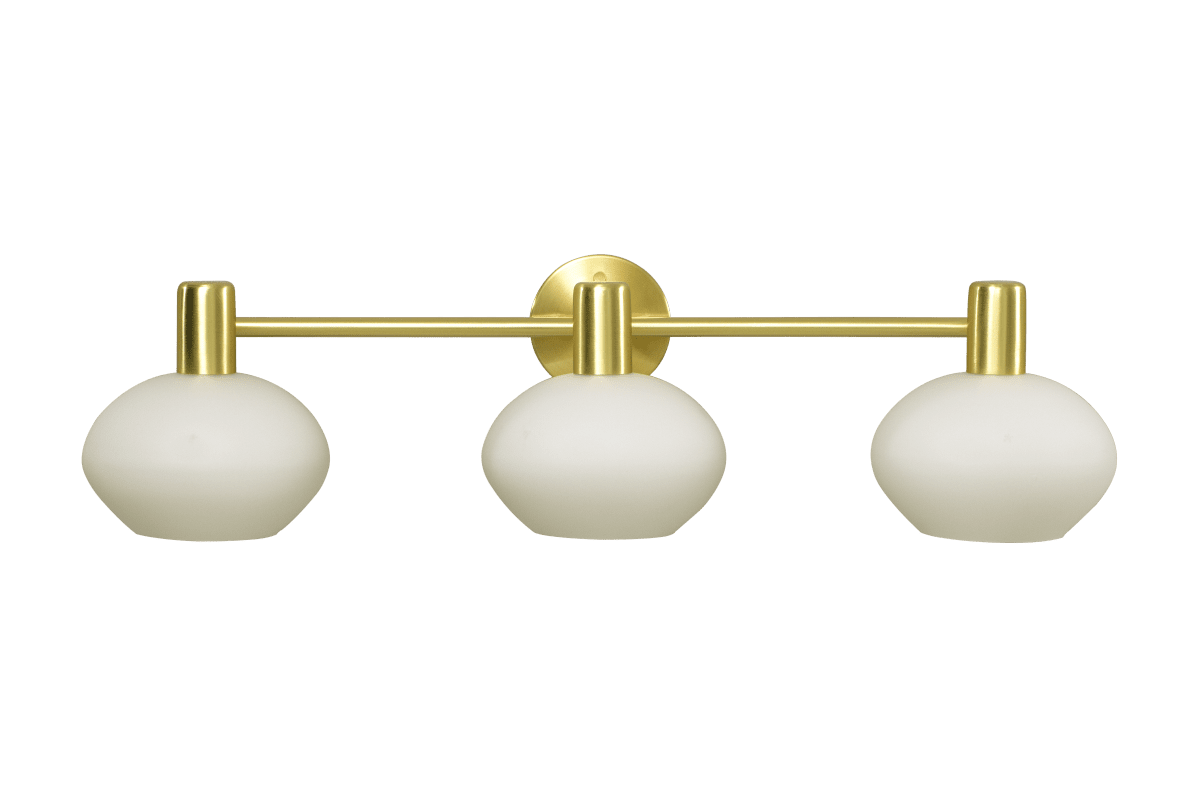 Elba 63cm Laiton mat lampe de salle de bain De Aneta Lighting - L'applique murale Elba est un luminaire de salle de bain moderne qui s'intègre parfaitement au-dessus du miroir de la salle de bain.