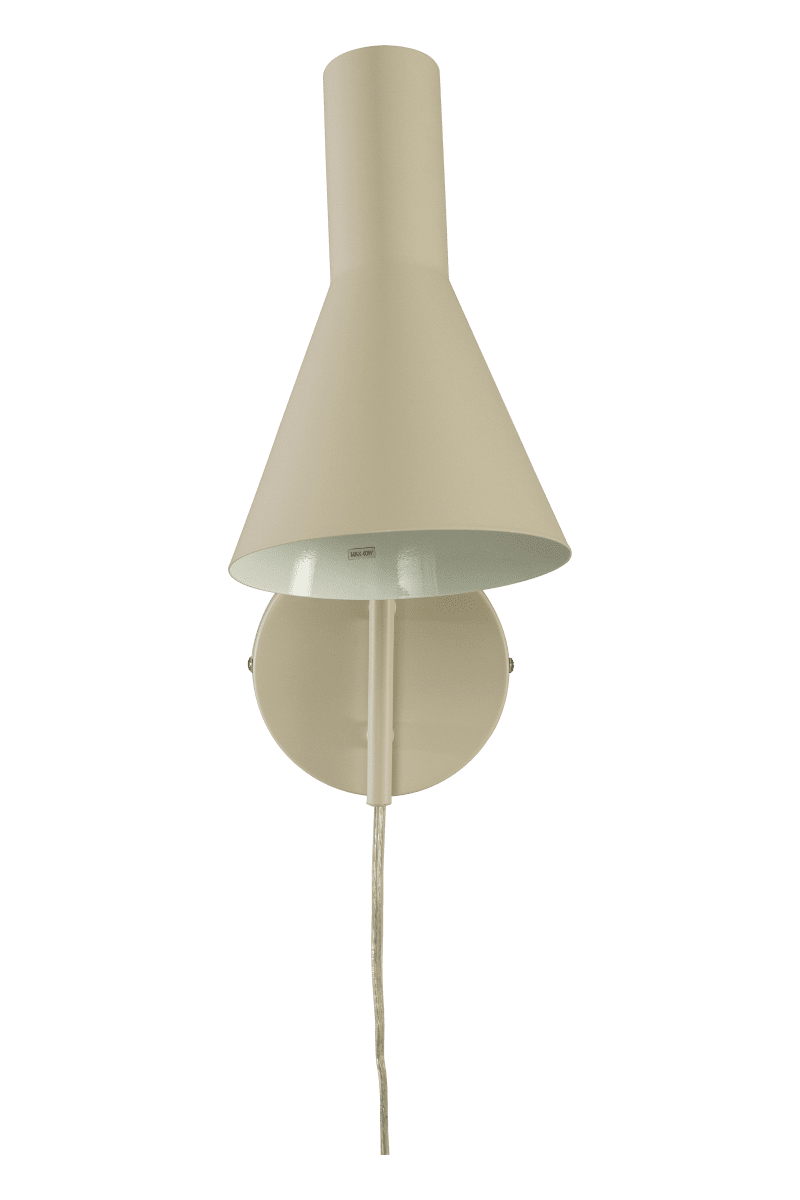 Ceres Beige lampe de lecture De Aneta Lighting - L'applique murale CERES est à la fois pratique et élégante et offre une lumière agréable pour la lecture ou les travaux manuels.
