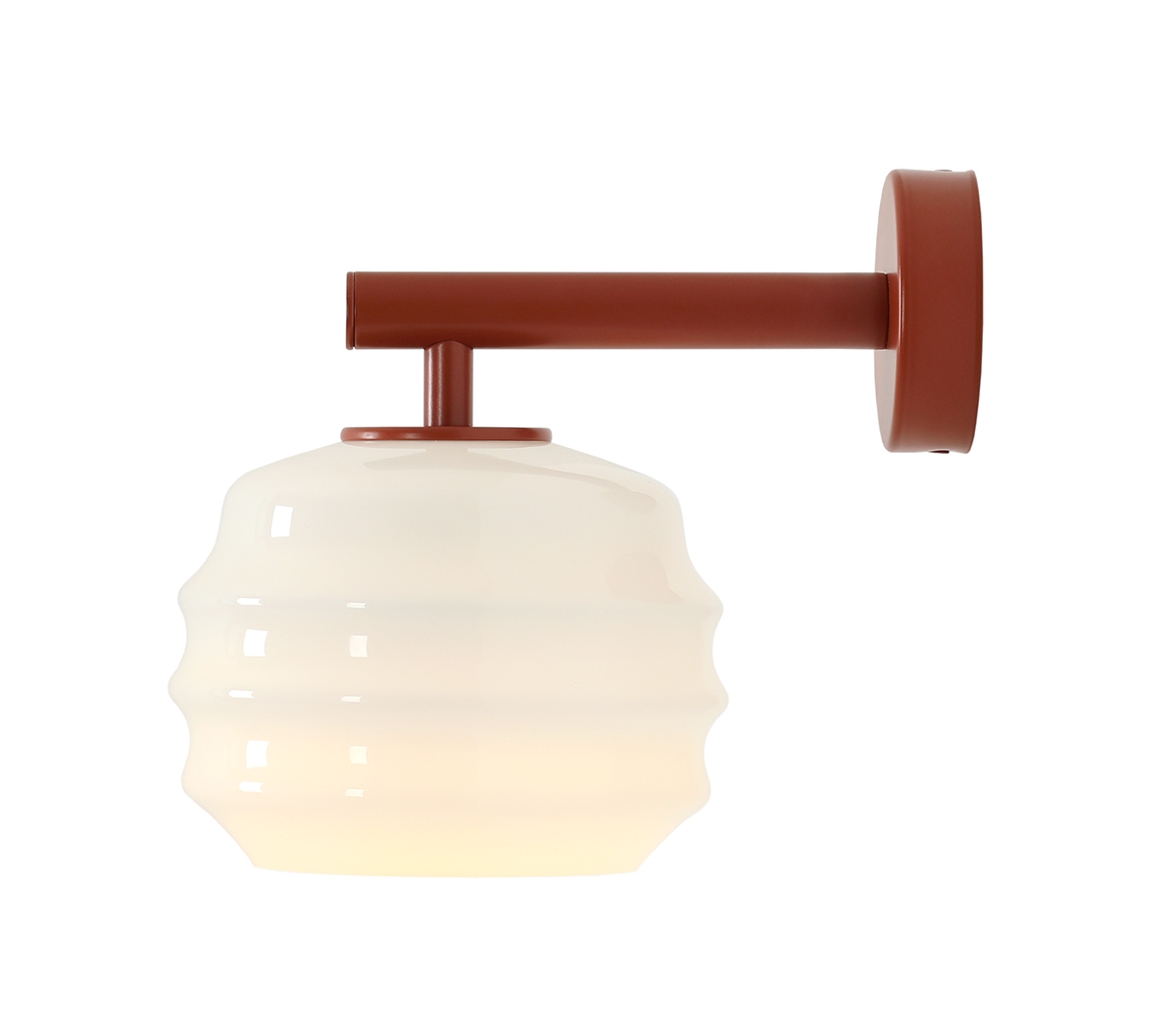 Puff 23cm Terre cuite applique murale De Artera - Puff émet une lumière douce et agréable, créant une ambiance cosy.