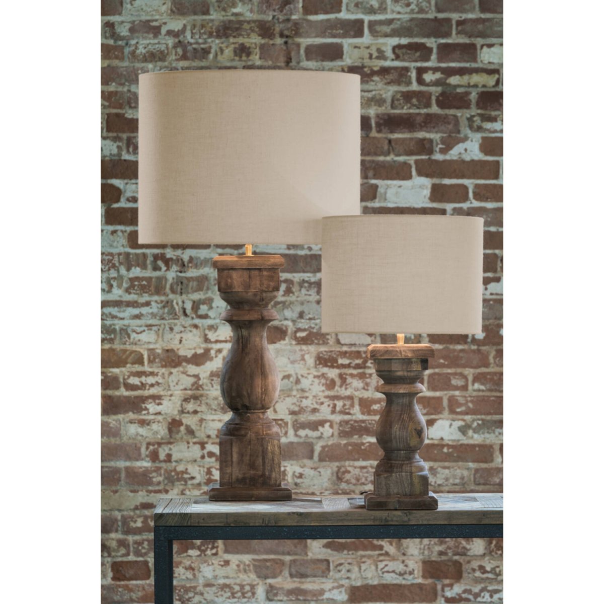 Cadore 64cm Bois pied de lampe De Light & Living - Pied de lampe Cadore – une élégante alliance de charme rustique et de design classique !