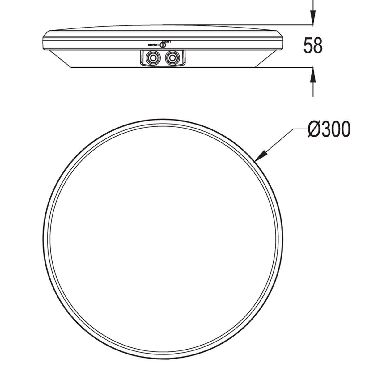 Canopy Ø30 Blanc De Designlight - Avec ses options de puissance flexibles de 10 W et 18 W (1000 et 1800 lumens), le luminaire Canopy s'adapte &agrave; diff&eacute;rents besoins d'&eacute;clairage et environnements, ce qui le rend id&eacute;al pour les espaces r&eacute;sidentiels et les petits commerces.
