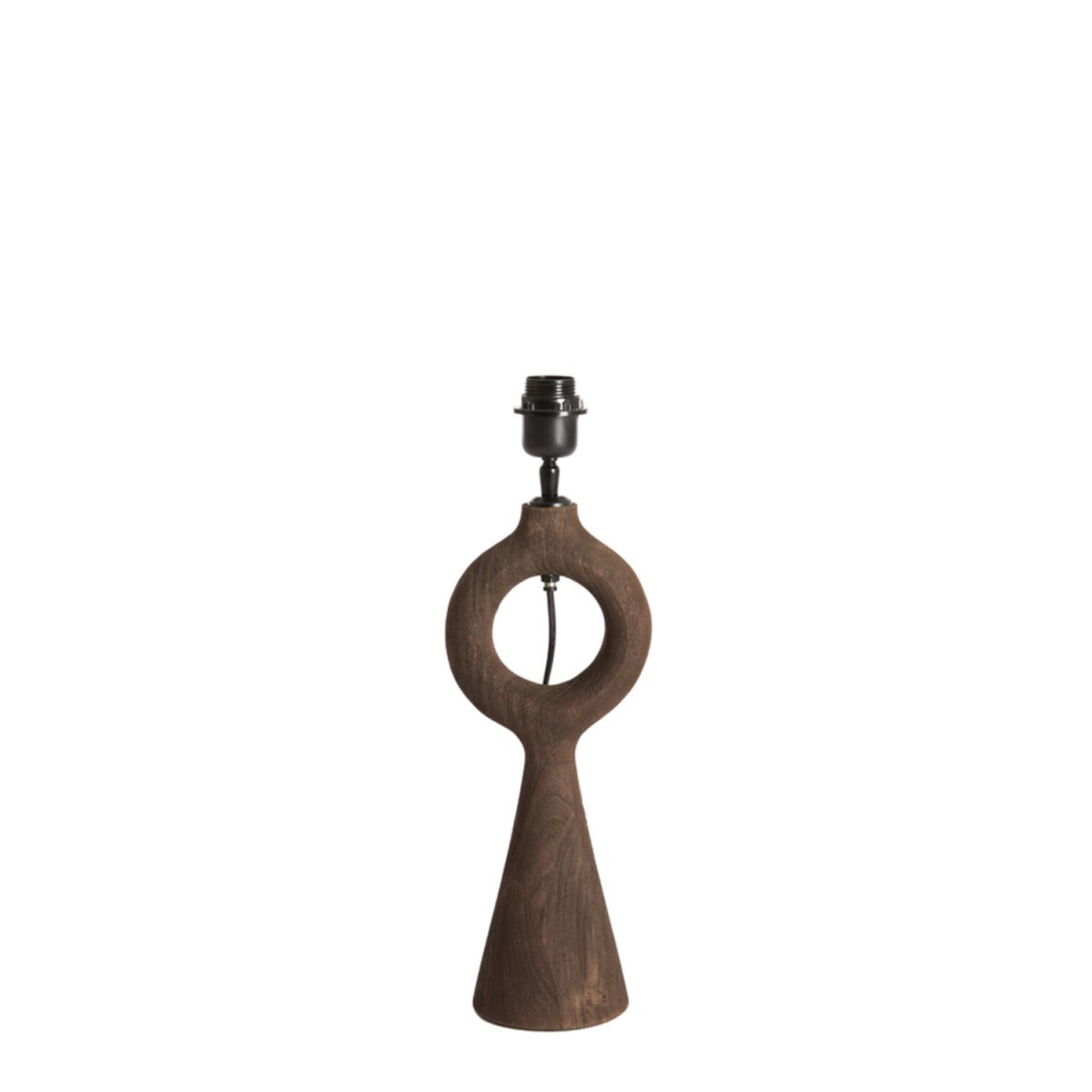 Sabuli 40cm Bois pied de lampe De Light & Living - Sabuli s'intègre parfaitement aux intérieurs scandinaves, bohèmes ou modernes et apporte une touche de style à une table d'appoint, un buffet ou une table de chevet.